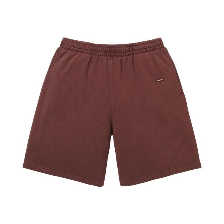 Supreme Small Box Sweatshort (FW26) Brown - Im Your Wardrobe