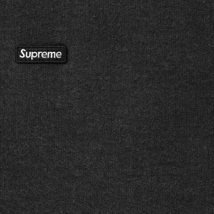 Supreme Small Box Zip Up Hooded Sweatshirt (FW26) Black - Im Your Wardrobe