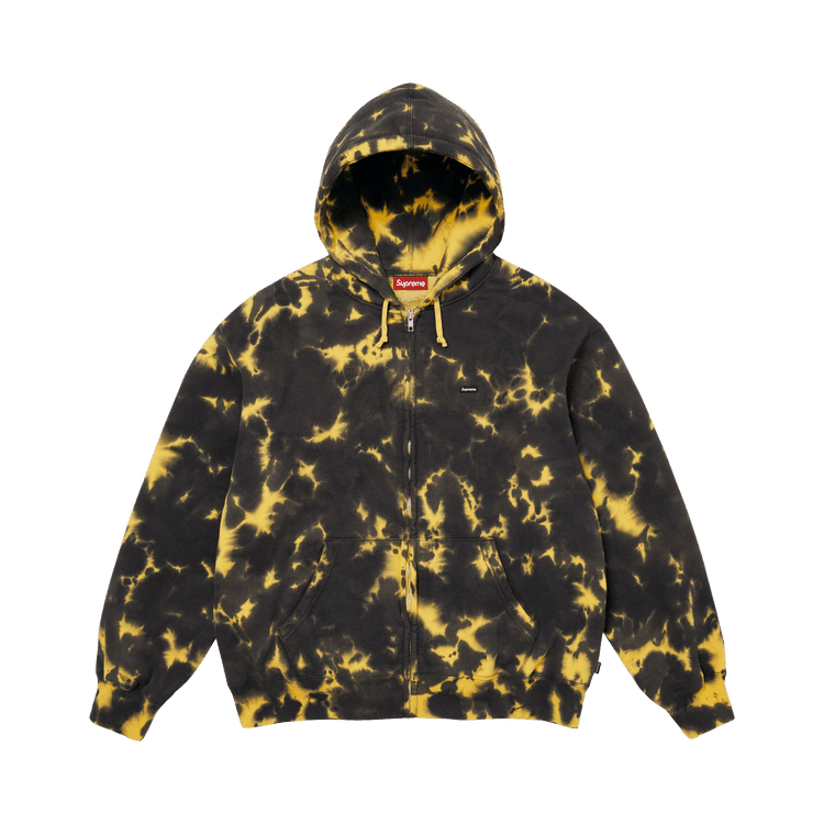 Supreme Small Box Zip Up Hooded Sweatshirt (FW26) Tie Dye - Im Your Wardrobe