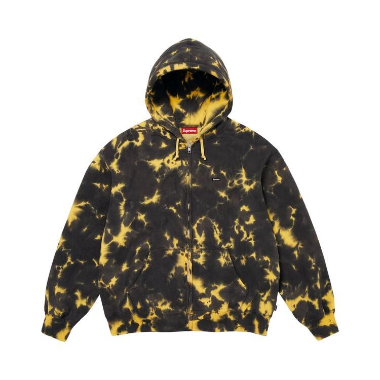 Supreme Small Box Zip Up Hooded Sweatshirt (FW26) Tie Dye - Im Your Wardrobe