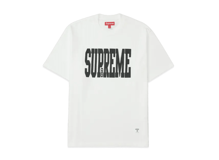 Supreme Stretch Appliqué S/S Top White - Im Your Wardrobe