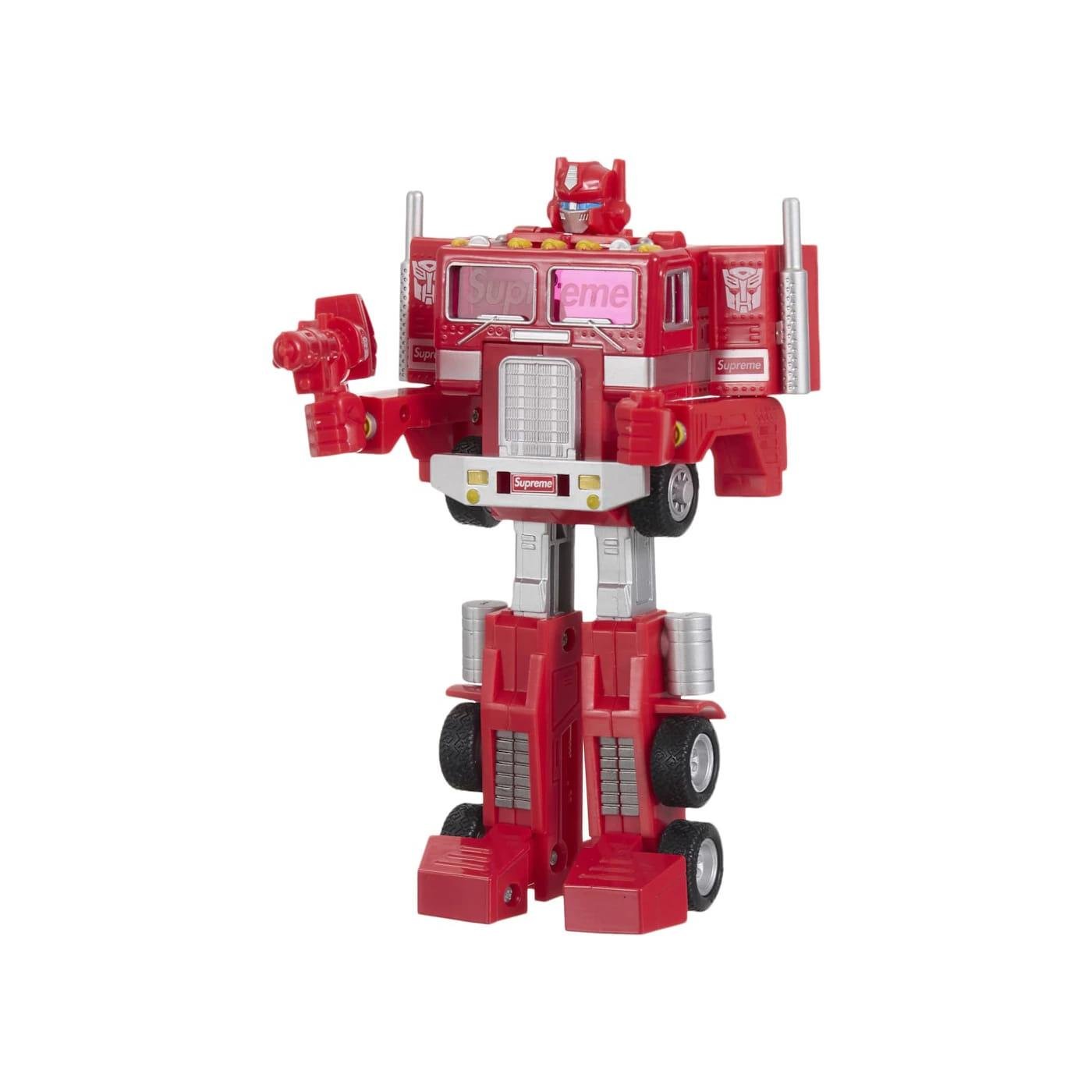 Supreme Transformers G1 Optimus Prime Figure Red - Im Your Wardrobe