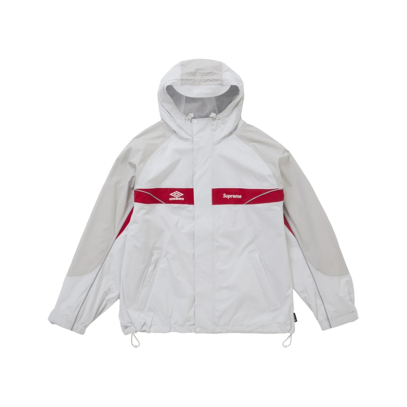 Supreme Umbro GORE - TEX Hooded Jacket White - Im Your Wardrobe