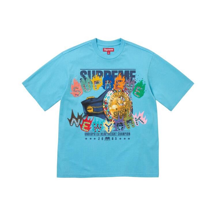 Supreme Undisputed Short-Sleeve Top Light Blue - Im Your Wardrobe