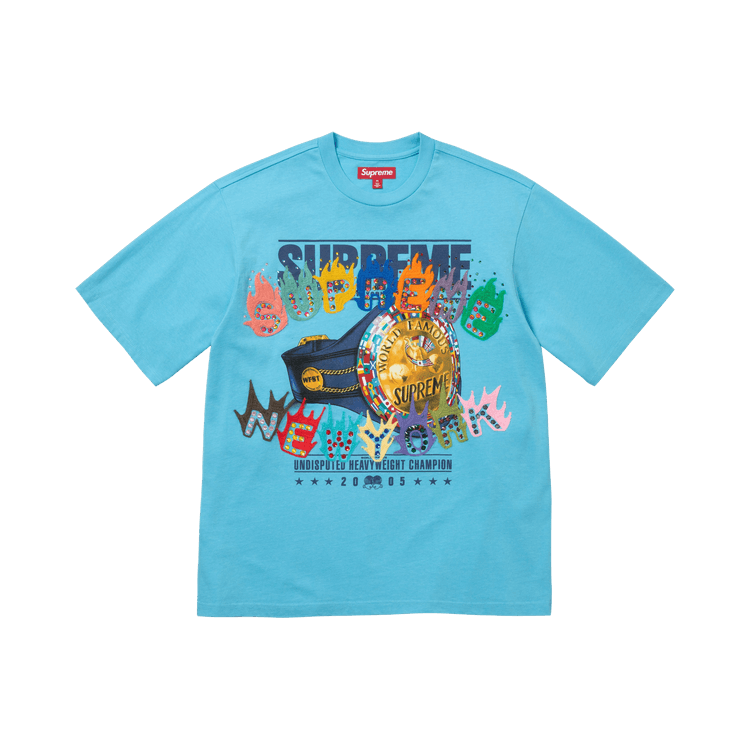 Supreme Undisputed Short-Sleeve Top Light Blue - Im Your Wardrobe