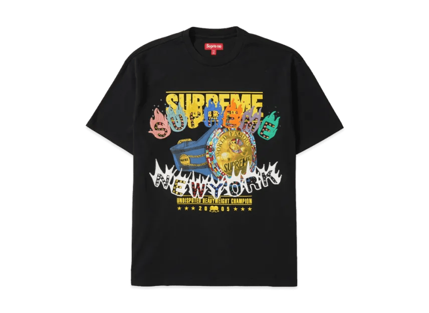 Supreme Undisputed S/S Top Black - Im Your Wardrobe