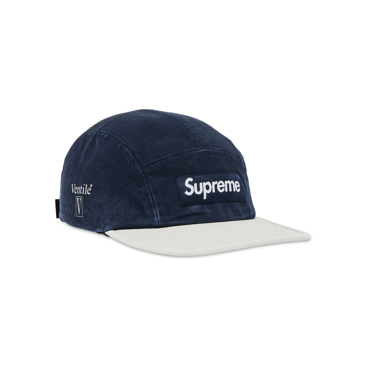 Supreme Ventile Camp Cap (SS25) Navy - Im Your Wardrobe