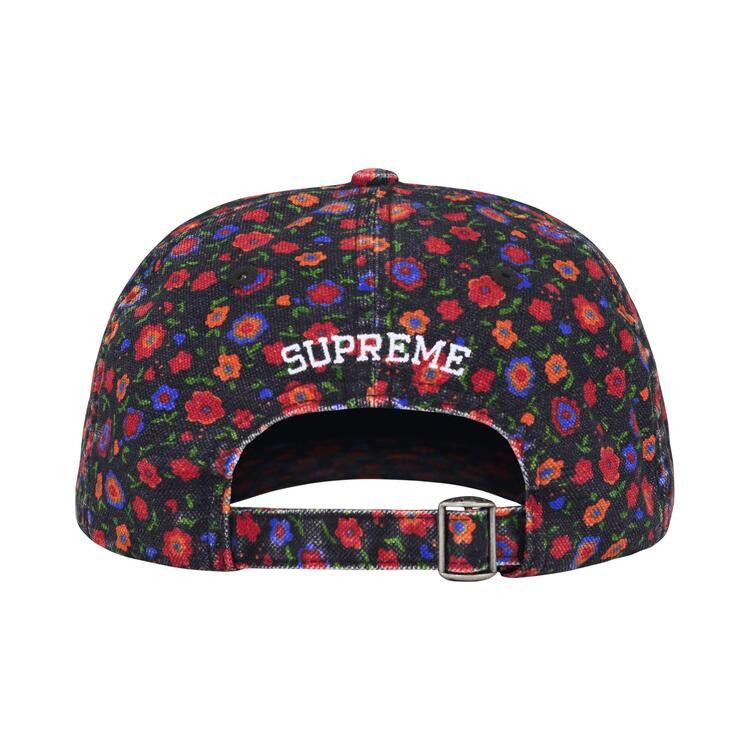 Supreme Washed Canvas S Logo 6-Panel (FW26) Floral - Im Your Wardrobe