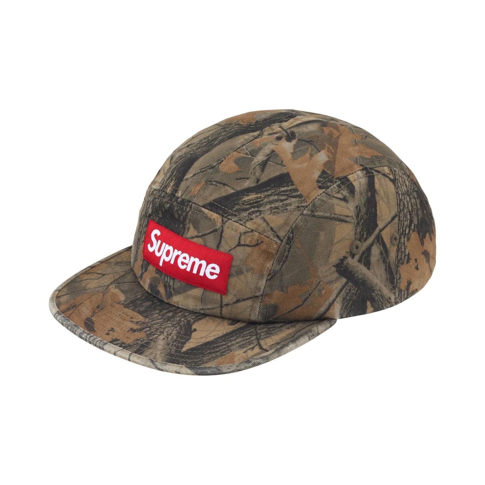 Supreme Washed Chino Twill Camp Cap (SS25) Realtree Hardwoods Camo - Im Your Wardrobe