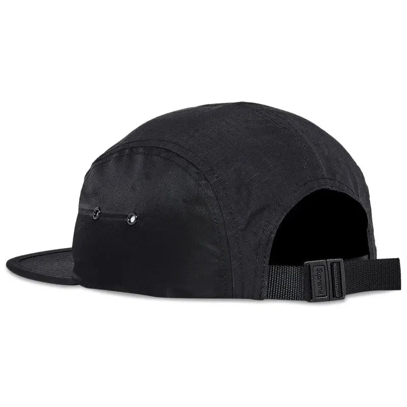 Supreme Waxed Ripstop Camp Cap (FW24) Black - Im Your Wardrobe