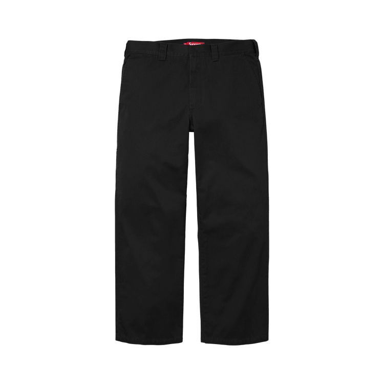Supreme Work Pant Black - Im Your Wardrobe