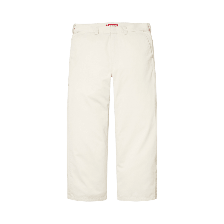 Supreme Work Pant White - Im Your Wardrobe