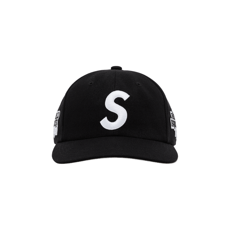 Supreme World Famous S Logo 6-Panel (SS26) Black - Im Your Wardrobe