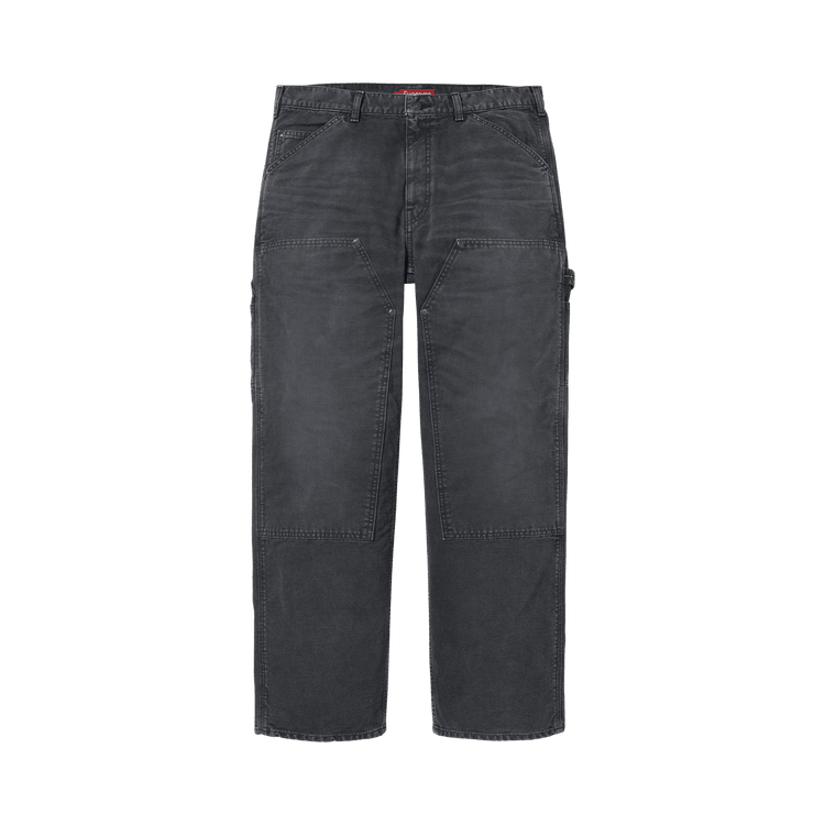 Supreme Worn Double Knee Painter Pant Black - Im Your Wardrobe