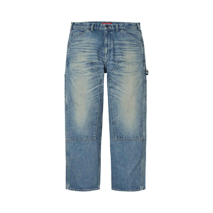 Supreme Worn Double Knee Painter Pant Denim - Im Your Wardrobe