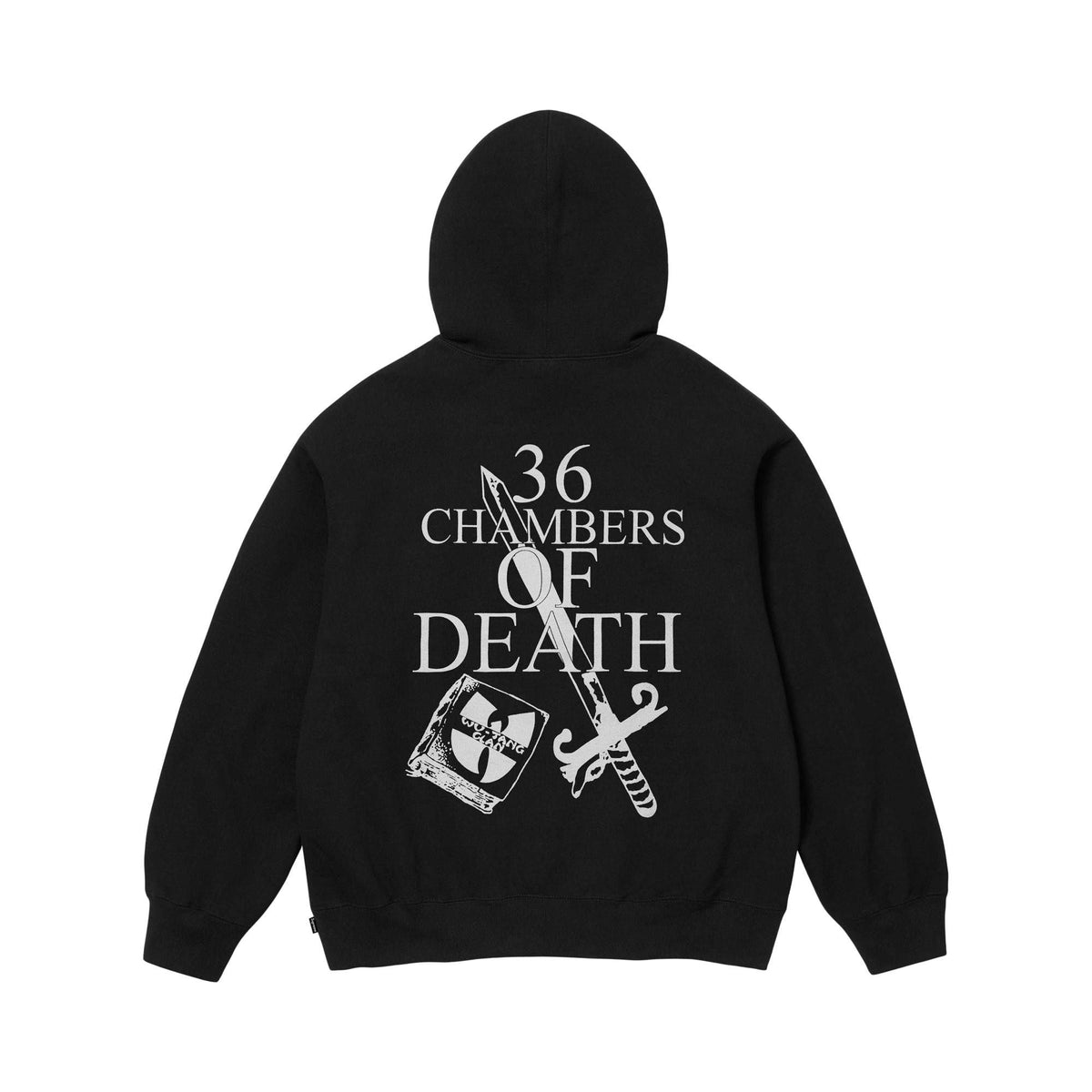 Supreme Wu-Tang Clan Hooded Sweatshirt Black - Im Your Wardrobe