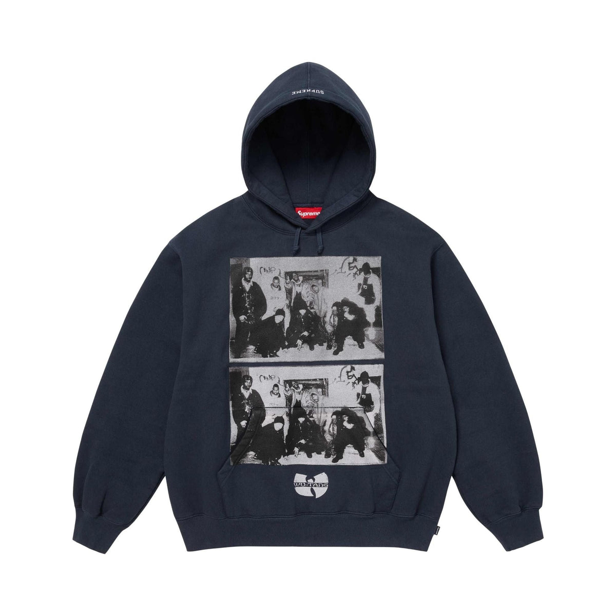 Supreme Wu-Tang Clan Hooded Sweatshirt Navy - Im Your Wardrobe