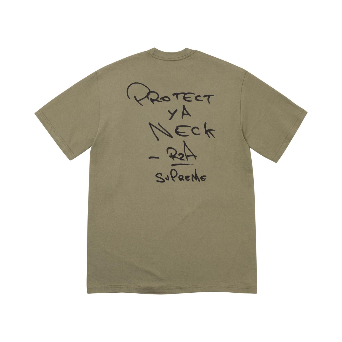 Supreme Wu-Tang Clan RZA Tee Light Olive - Im Your Wardrobe