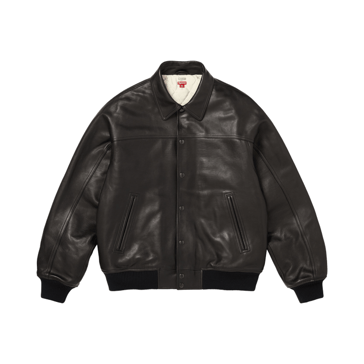 Supreme x A.Presse Leather Jacket Black - Im Your Wardrobe