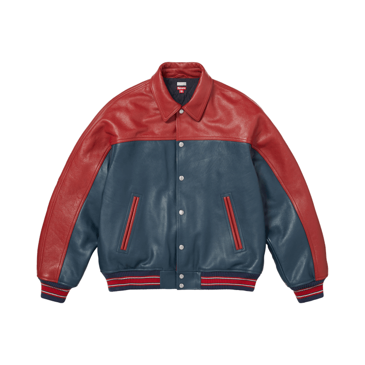 Supreme x A.Presse Leather Jacket Multicolor - Im Your Wardrobe