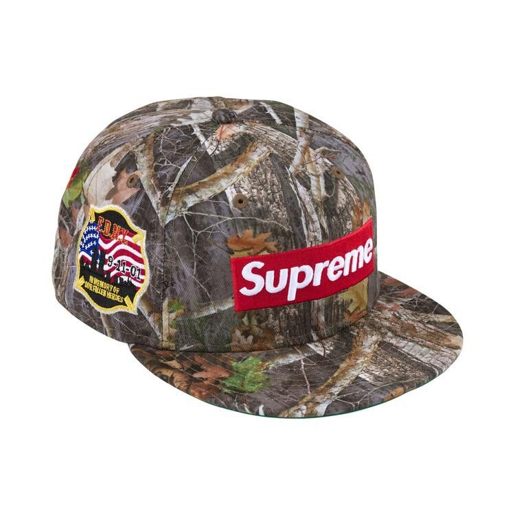 Supreme x FDNY Box Logo New Era (FW26) True Timber Kanati Camo - Im Your Wardrobe