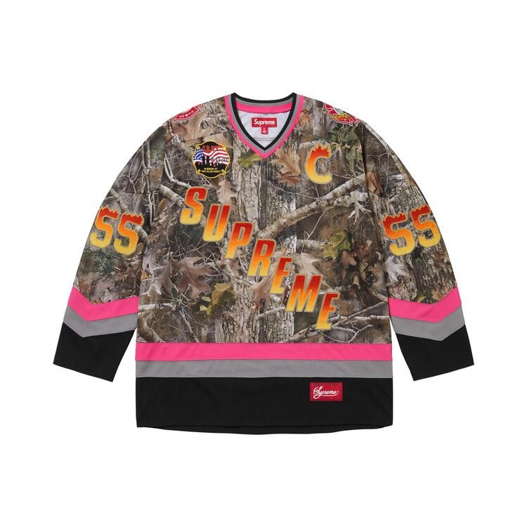 Supreme x FDNY Hockey Jersey True Timber Kanati Camo - Im Your Wardrobe