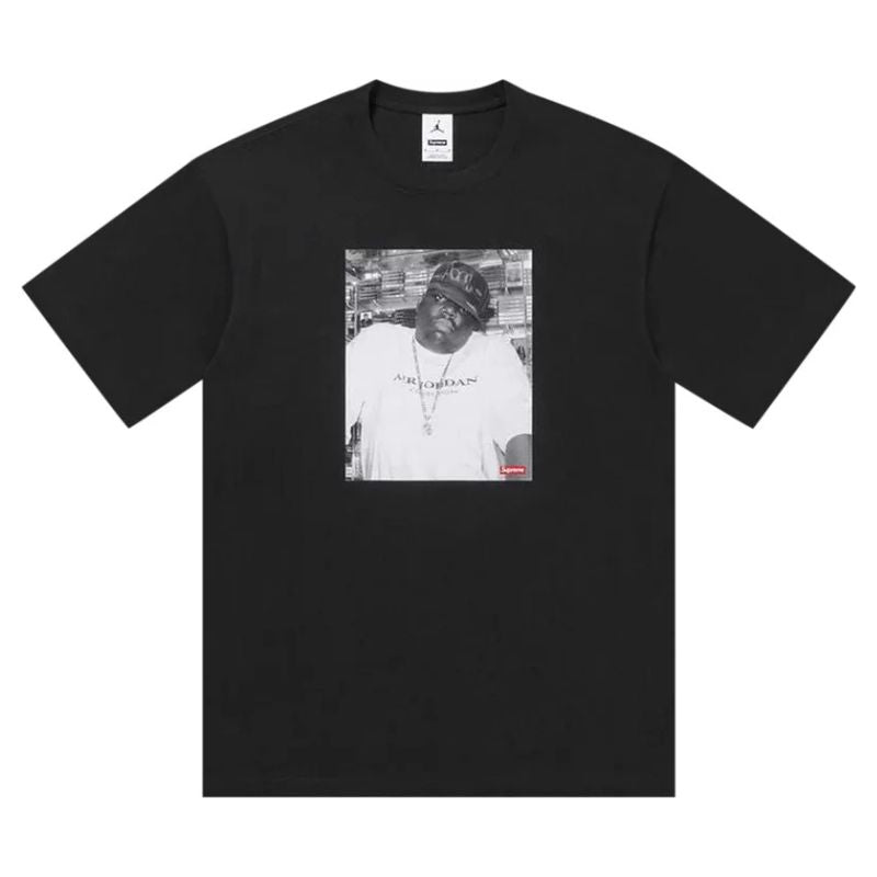 Supreme x Jordan Biggie S/S T-Shirt &#39;Black&#39; (FW24) - Im Your Wardrobe