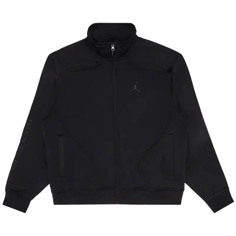 Supreme x Jordan Tricot Track Jacket &#39;Black&#39; (FW24) - Im Your Wardrobe