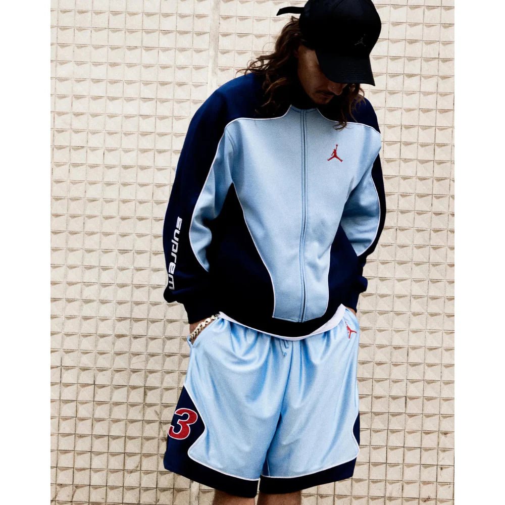 Buy Supreme x Jordan Tricot Track Jacket 'Light Blue' (FW24 Buy Supreme x Jordan Tricot Track Jacket 'Light Blue' (FW24