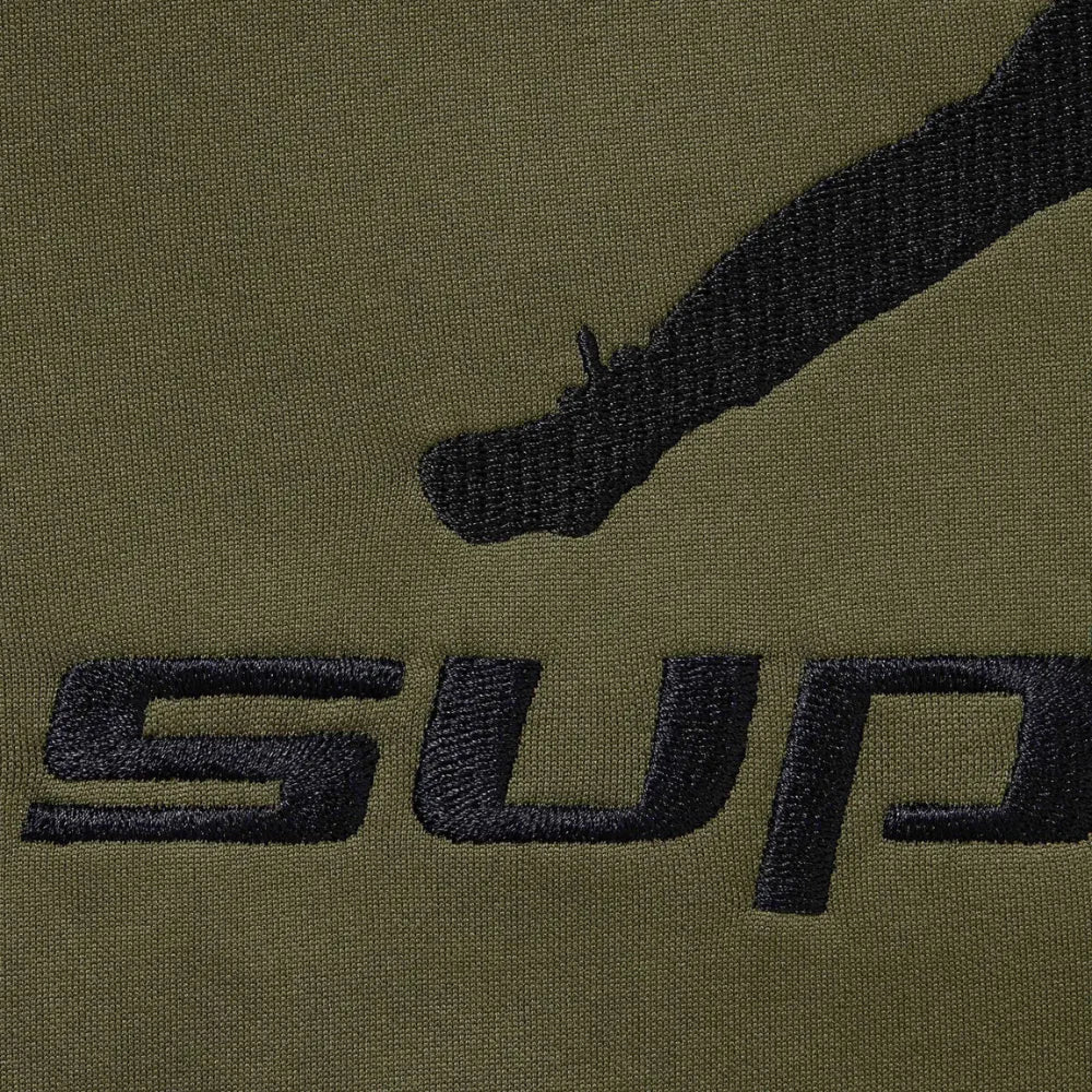 Supreme x Jordan Tricot Track Jacket &#39;Olive&#39; (FW24) - Im Your Wardrobe