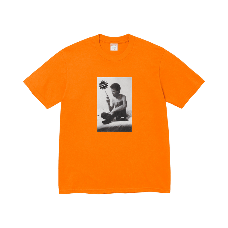 Supreme x Larry Clark Gun Tee Orange - Im Your Wardrobe