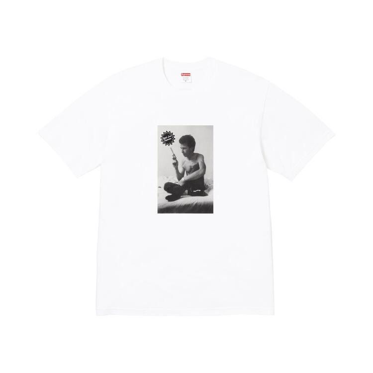 Supreme x Larry Clark Gun Tee White - Im Your Wardrobe