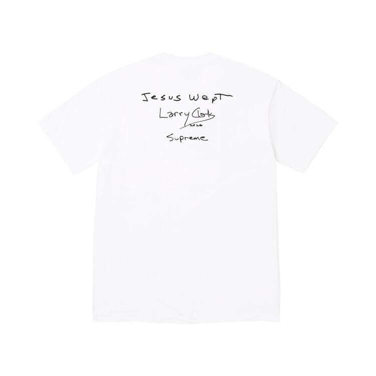Supreme x Larry Clark Gun Tee White - Im Your Wardrobe