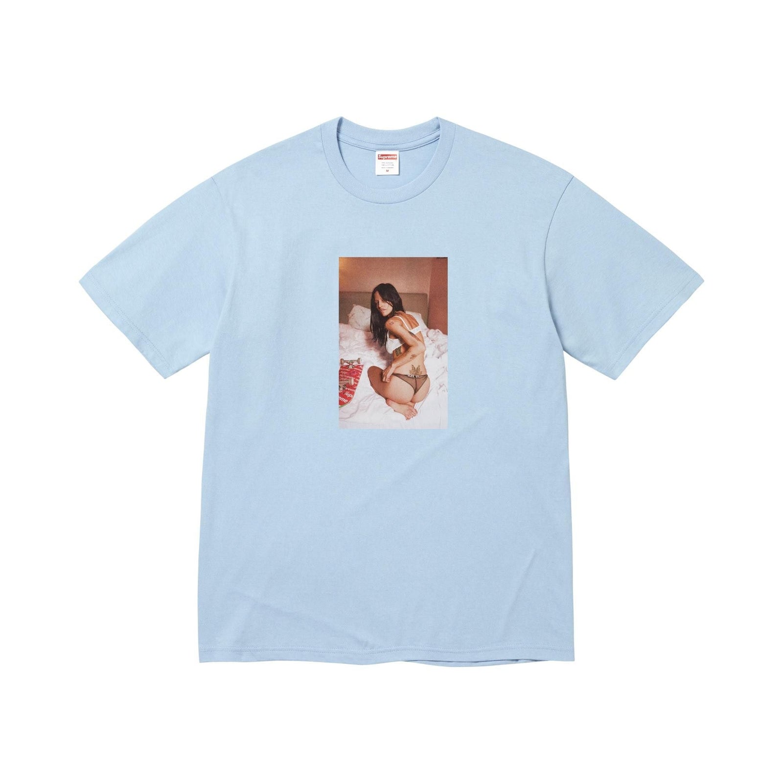 Supreme x Larry Clark Neighbor Tee Powder Blue - Im Your Wardrobe
