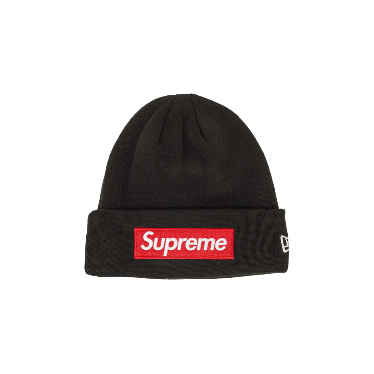 Supreme x NEW ERA Box Logo Beanie (FW25) Black - Im Your Wardrobe