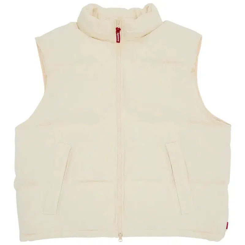 Supreme x Nike Denim Puffer Vest (SS24) 'Natural'