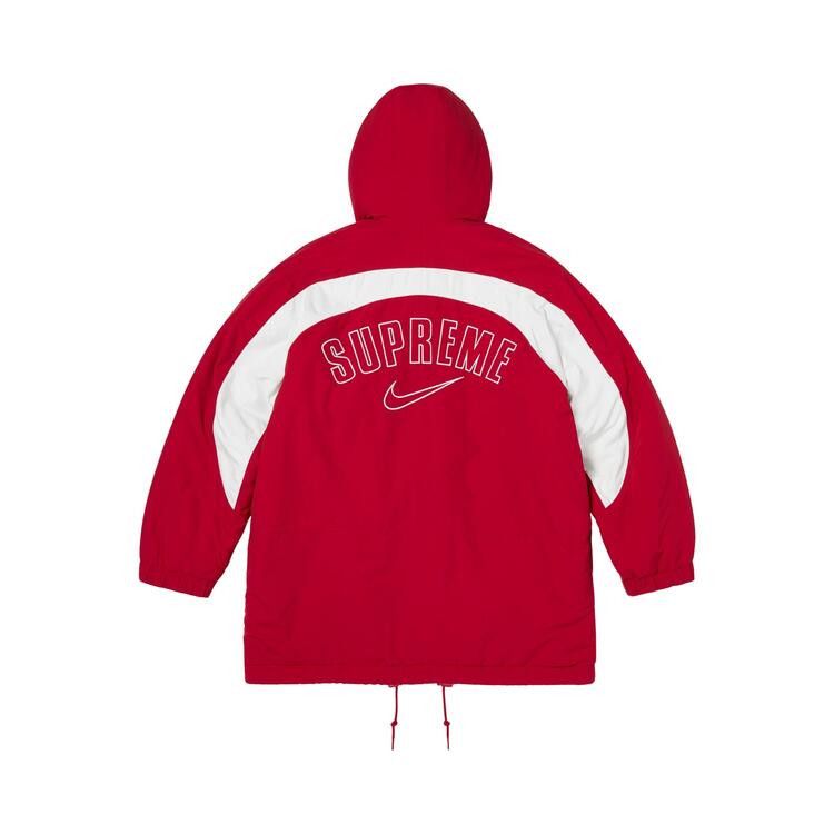 Supreme x Nike Faux Fur Reversible Parka Red - Im Your Wardrobe