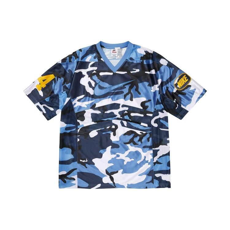 Supreme x Nike Jersey Blue Camo - Im Your Wardrobe