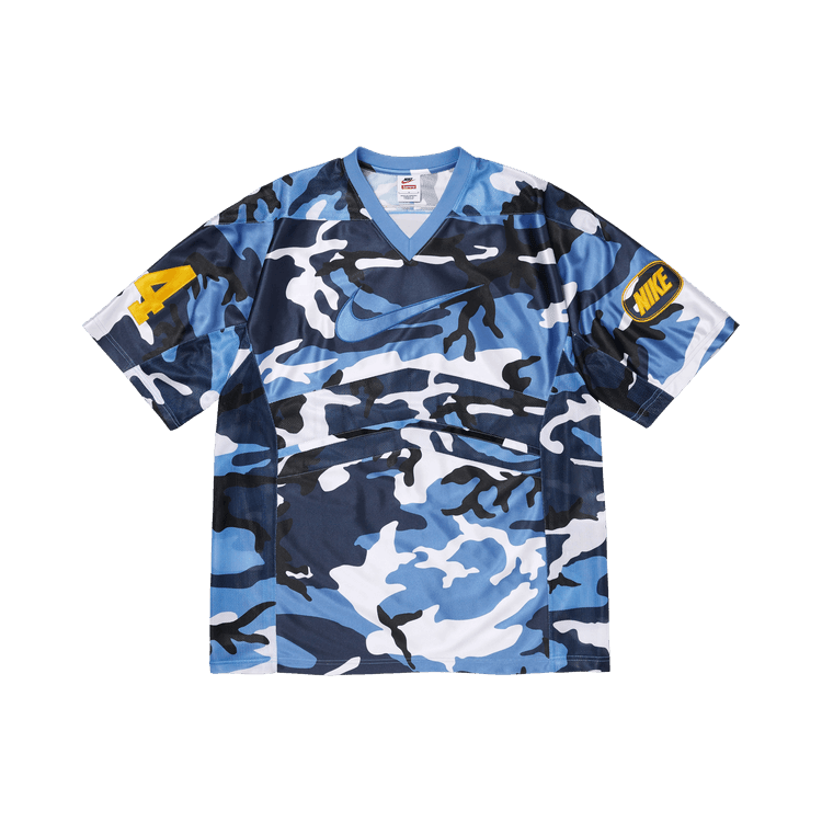 Supreme x Nike Jersey Blue Camo - Im Your Wardrobe