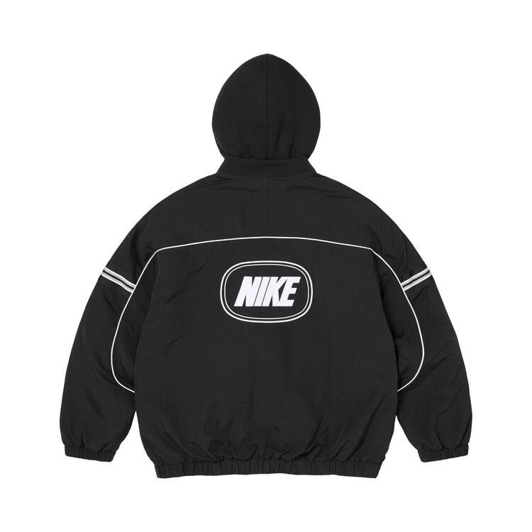 Supreme x Nike Nylon Hooded Jacket Black - Im Your Wardrobe