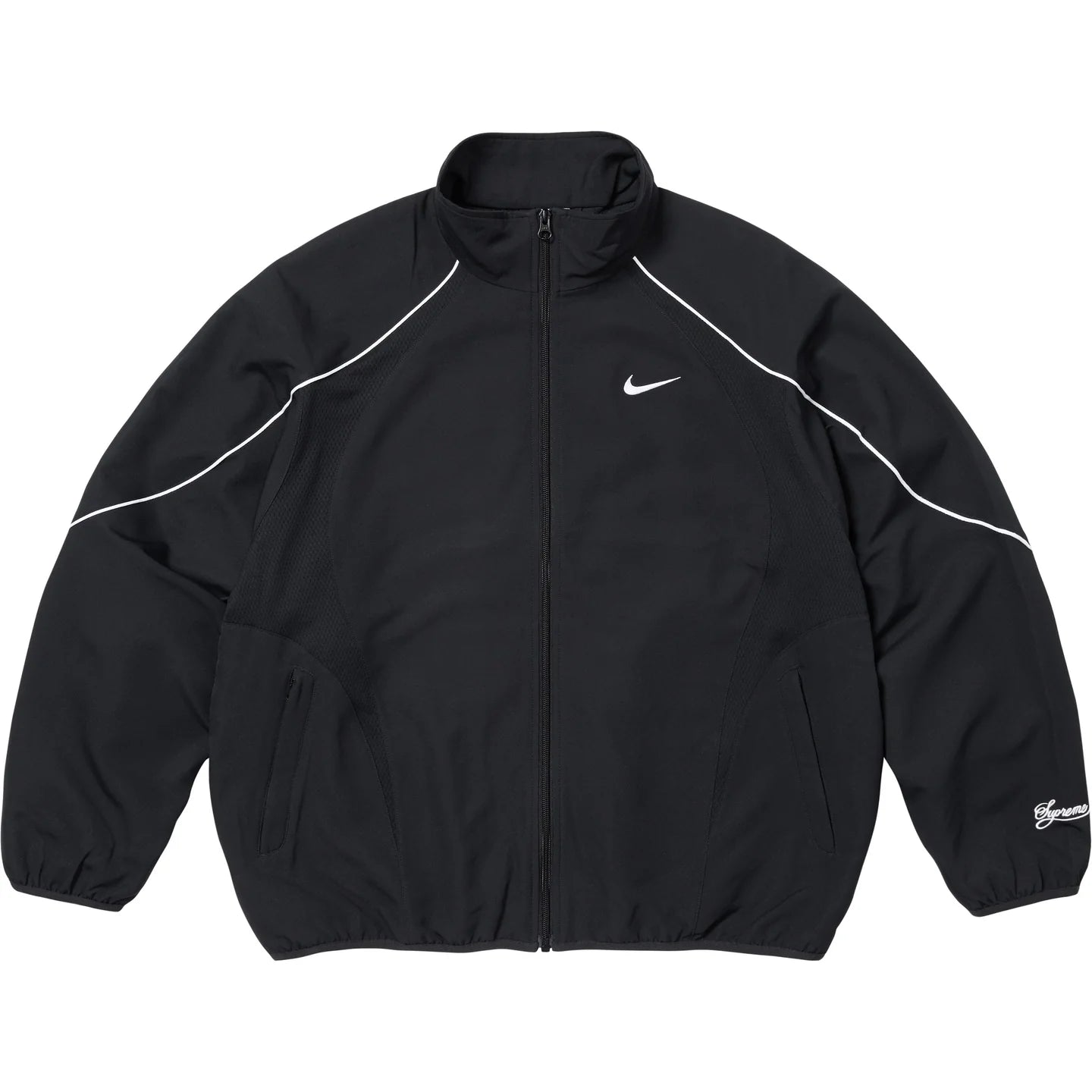 Supreme x Nike Track Jacket 'Black' (SS25) - Im Your Wardrobe