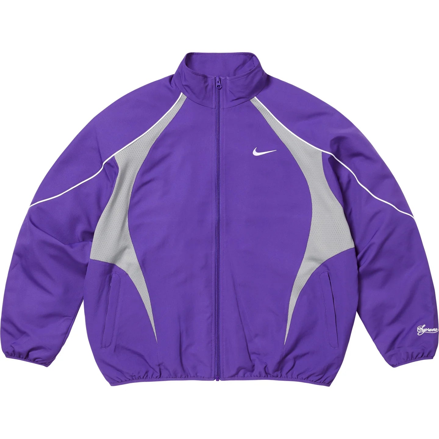 Supreme x Nike Track Jacket 'Purple' (SS25) - Im Your Wardrobe