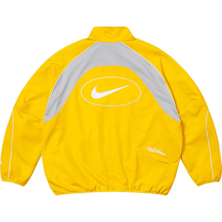 Supreme x Nike Track Jacket 'Yellow' (SS25) - Im Your Wardrobe