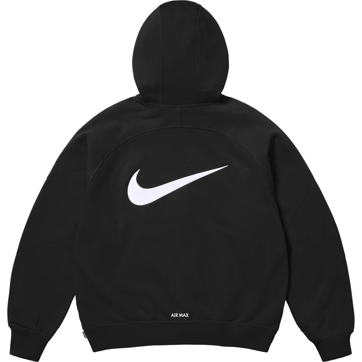 Supreme x Nike Zip Up Hooded Sweatshirt 'Black' (SS25) - Im Your Wardrobe