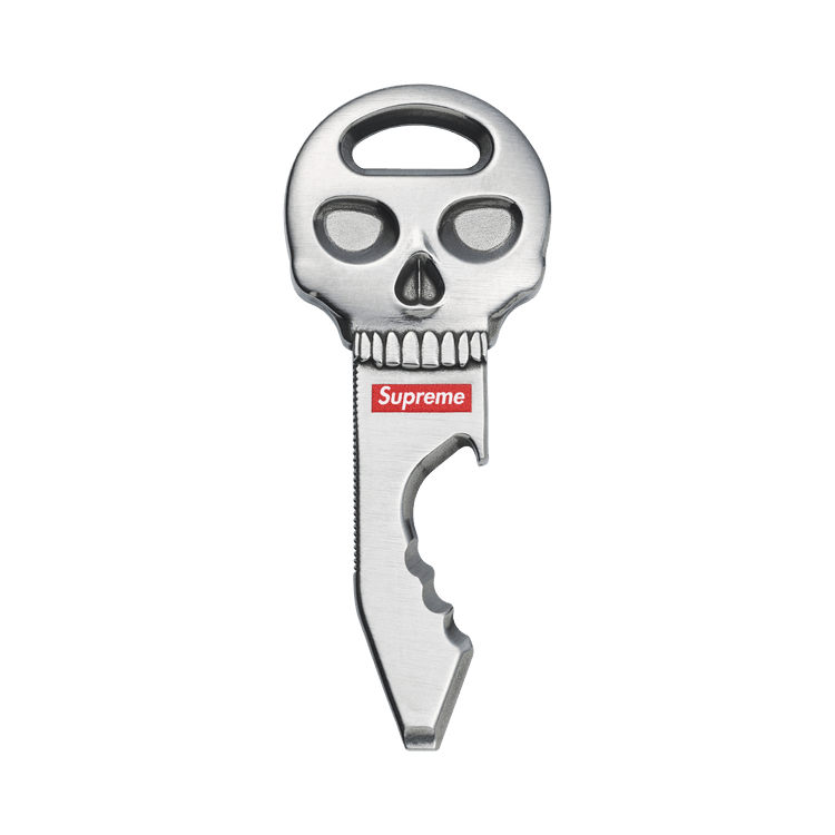 Supreme x Nite Ize Skull Key Tool Silver - Im Your Wardrobe