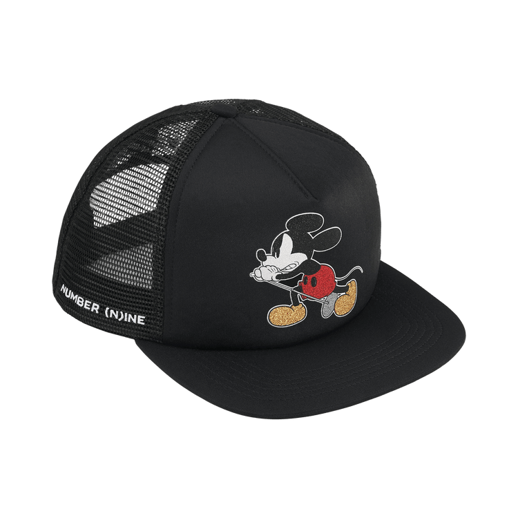 Supreme x Number (N)ine x Mickey Mouse Mesh Back 5-Panel Black - Im Your Wardrobe