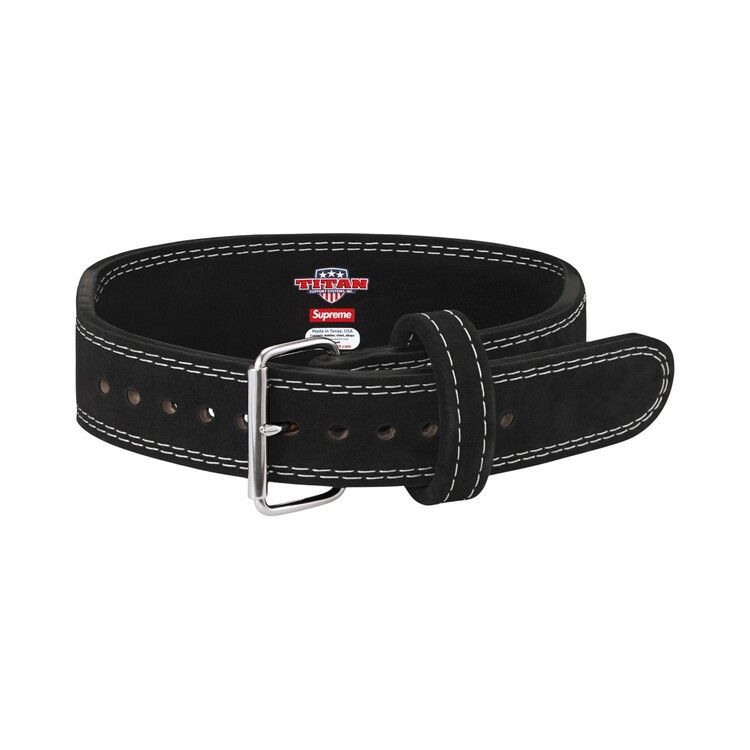 Supreme x Titan Weight Belt Black - Im Your Wardrobe
