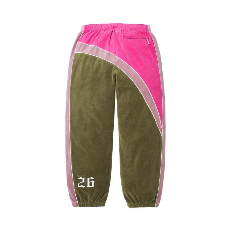 Supreme x Umbro Velour Track Pant Olive - Im Your Wardrobe
