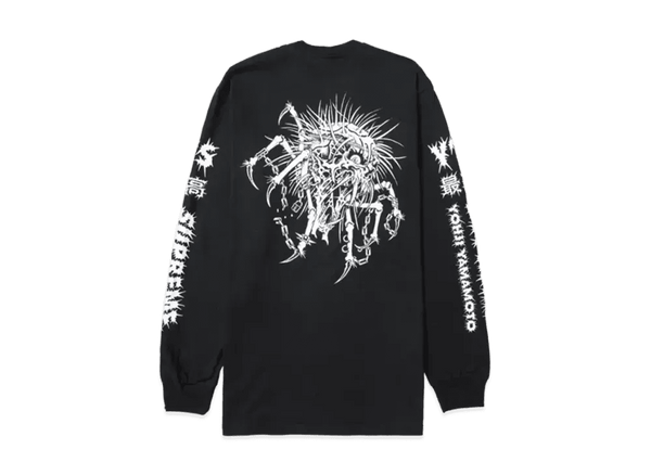 Supreme x Y's by Yohji Yamamoto L/S Tee Black - Im Your Wardrobe