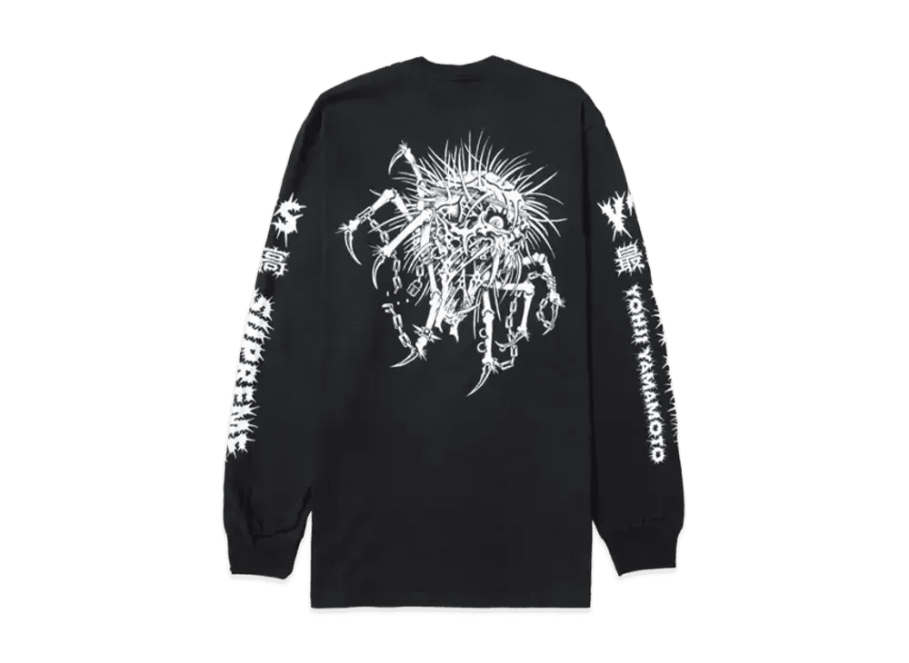 Supreme x Y's by Yohji Yamamoto L/S Tee Black - Im Your Wardrobe